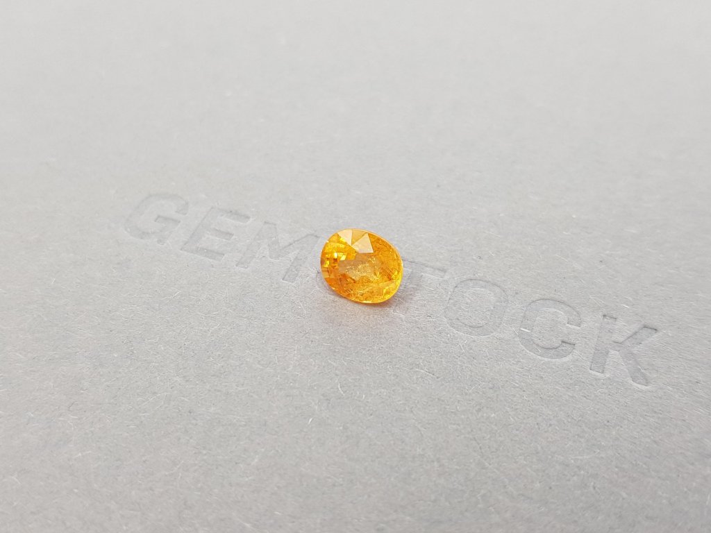 Spessartine Fanta color oval cut 2.14 ct, Nigeria, GFCO Image №2