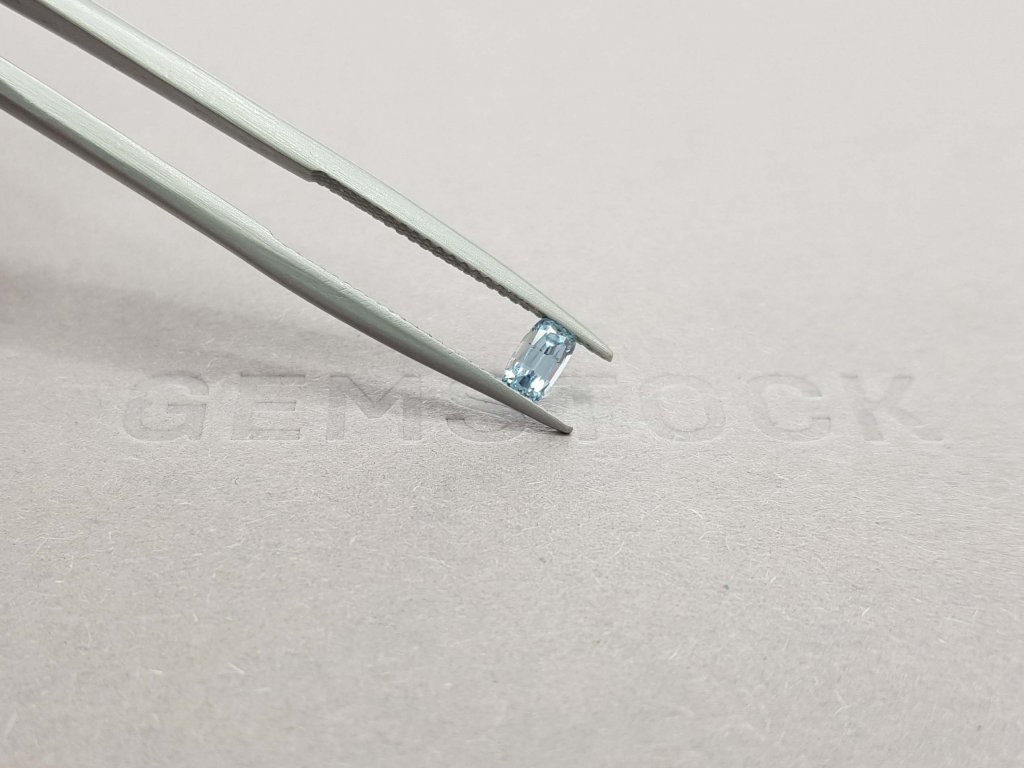 Unheated cushion cut blue sapphire 0.36 carat Image №5