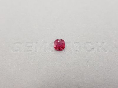 Cushion cut red spinel 0.97 ct, Burma photo