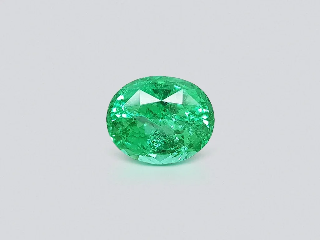 Neon green Paraiba tourmaline 9.10 ct, Mozambique Image №1