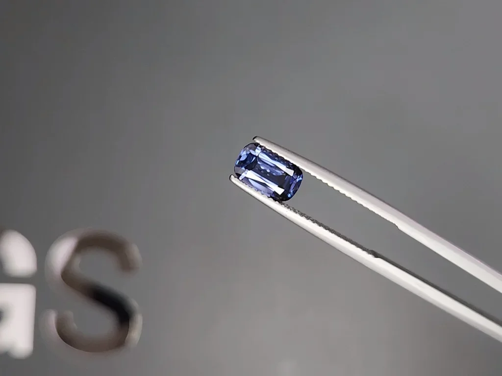 Blue spinel in cushion cut 1.63 carats Image №3