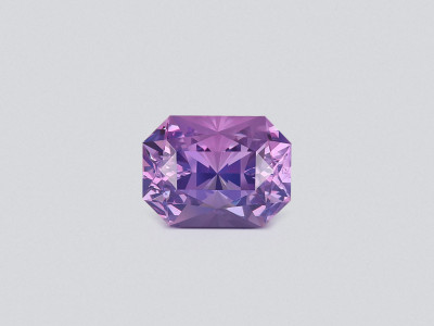 Unheated purple sapphire radiant cut 4.61carats, Sri Lanka photo