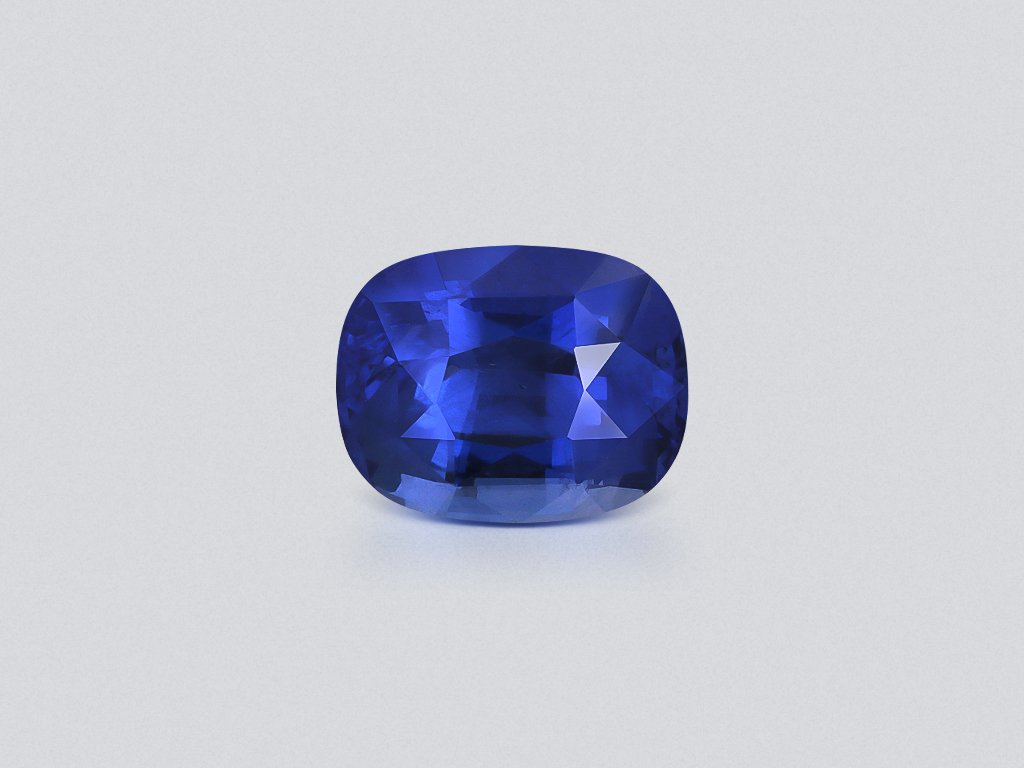Unheated blue sapphire  cushion cut 3.02 carats, Sri Lanka Image №1