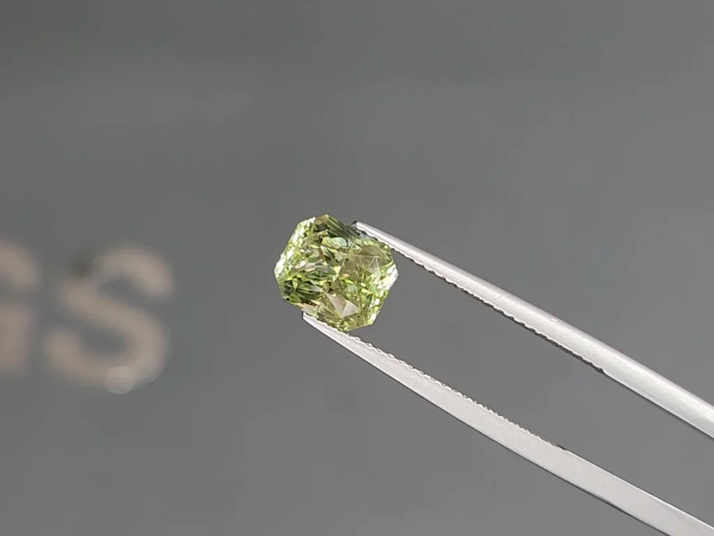 Garnet grossular radiant cut 2.90 carats, Tanzania Image №3
