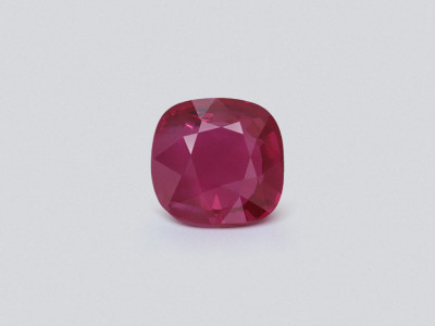 Unheated ruby Pigeon blood cushion cut 0.37 carats, Burma  photo
