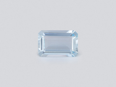 Aquamarine octagon cut 3.32 carats, Madagascar  photo