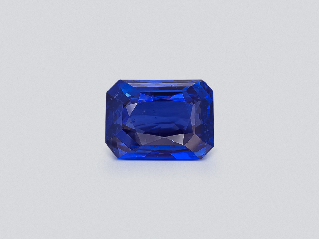 Unheated sapphire Royal Blue octagon cut 54.54 carats, Sri Lanka Image №1