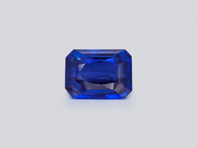 Unheated sapphire Royal Blue octagon cut 54.54 carats, Sri Lanka photo