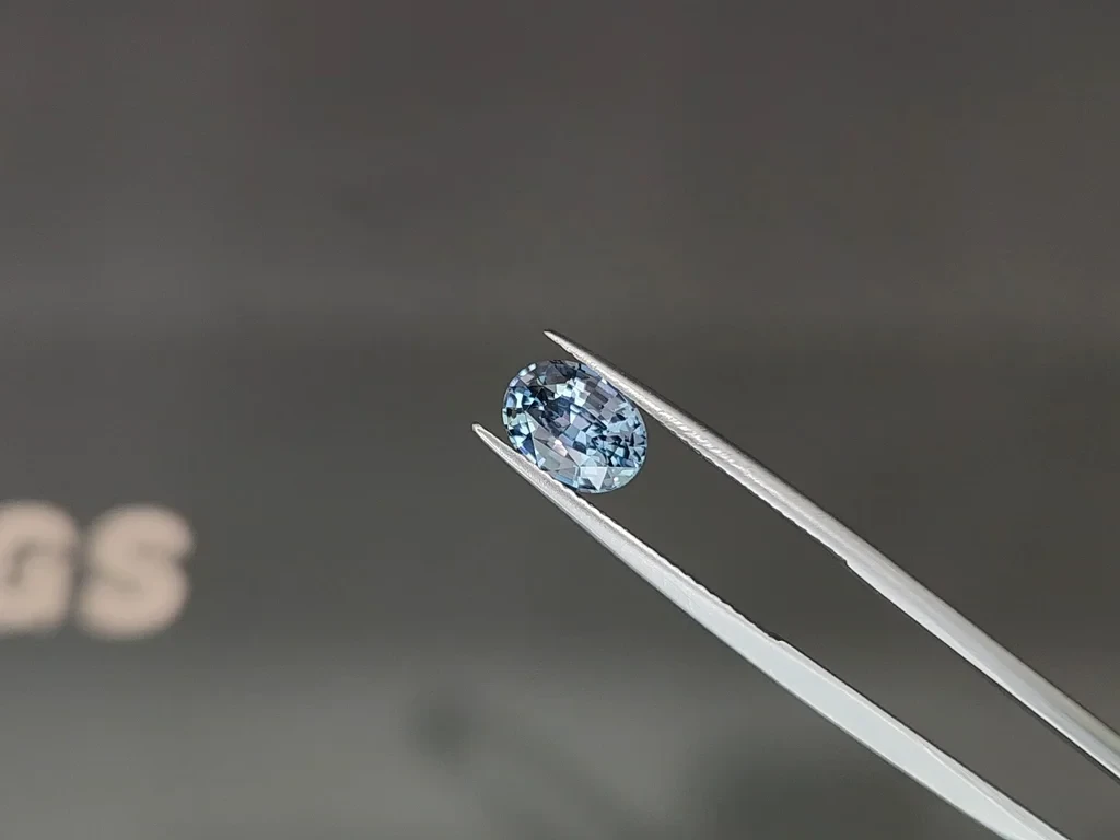 Blue sapphire oval cut 2.08 carats, Sri Lanka Image №3