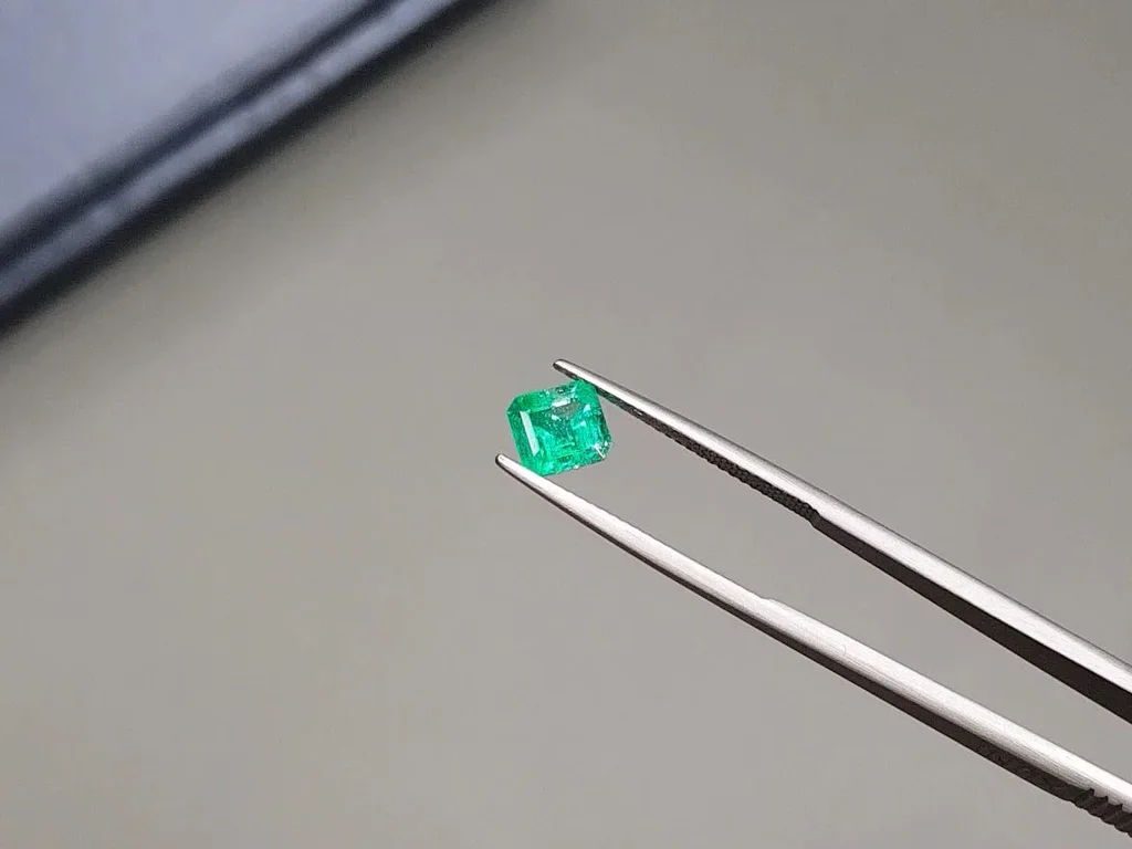 Colombian Emerald Vivid Green 1.08 ct Image №3