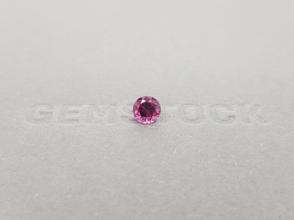 Rhodolite garnet, circle cut, 1.03 carats, Sri Lanka Image №1