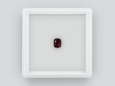 Cushion Cut Red Spinel 0.68ct Burma  photo