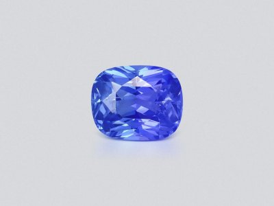 Cornflower blue cushion cut sapphire 1.38 carats, Sri Lanka photo