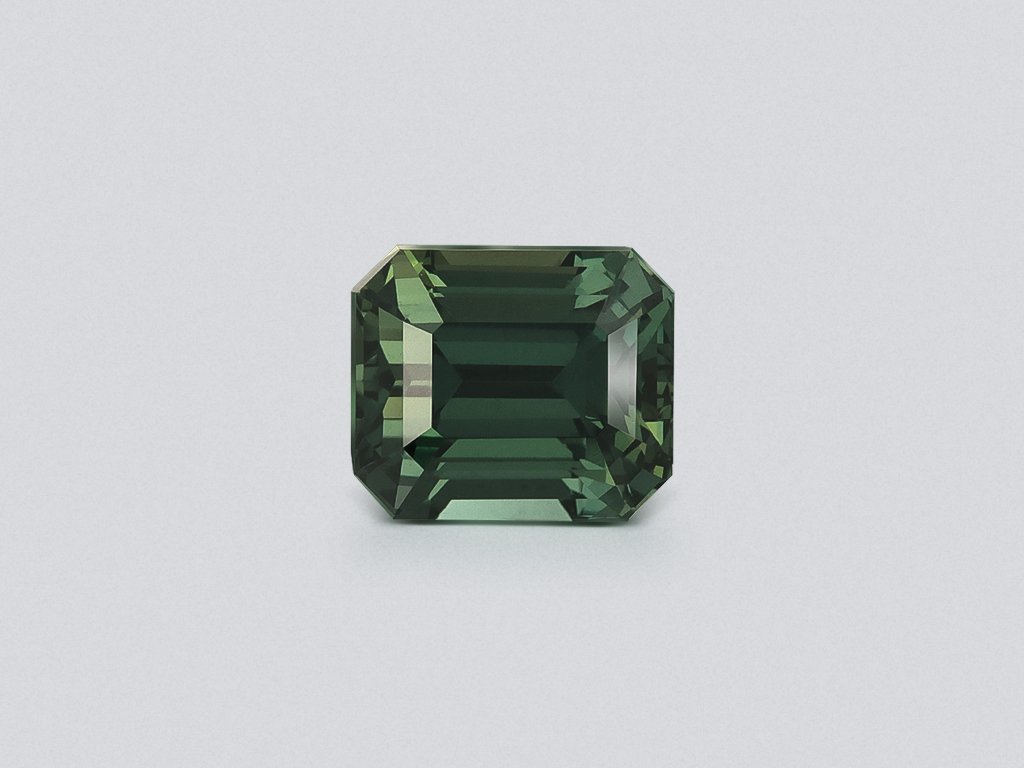 Unheated sapphireTeal octagon 2.07carats, Sri Lanka Image №1