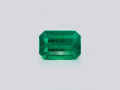 Emerald Muzo green octagon cut 1.00 carats, Colombia photo