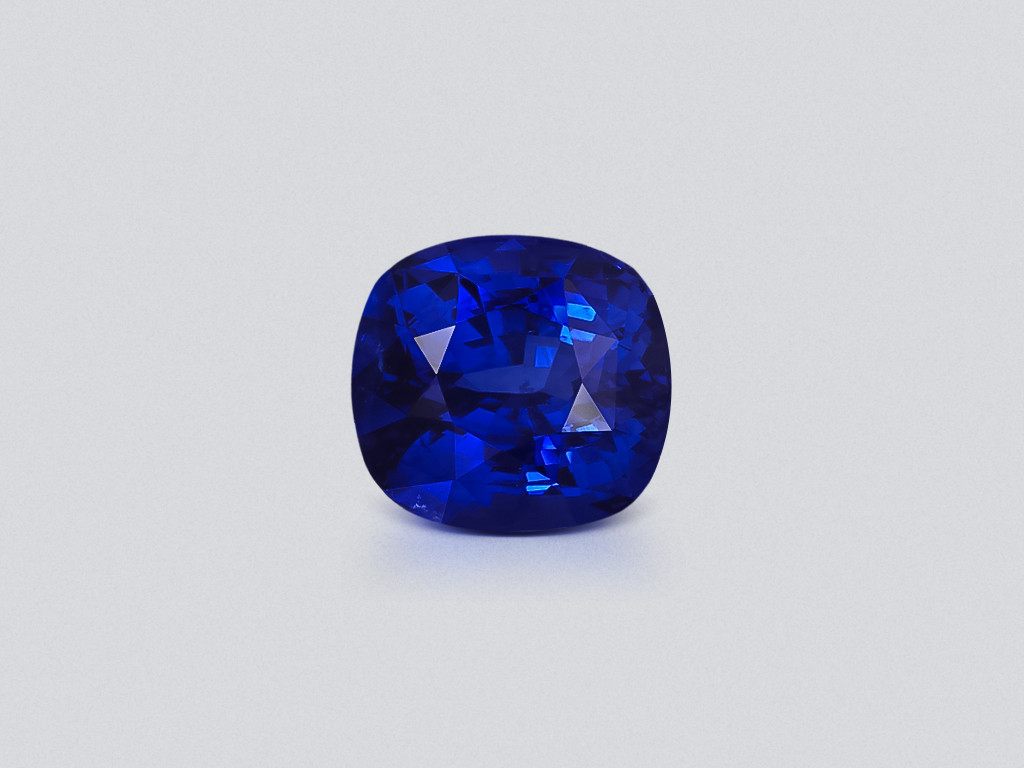 Sapphire Royal Blue cushion cut 6.00 carats, Sri Lanka Image №1