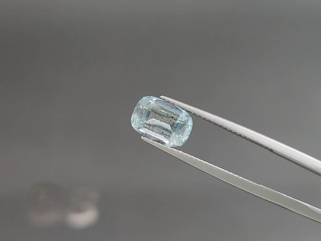 Set of aquamarines cushion cut 5.97 carats, Madagascar Image №3