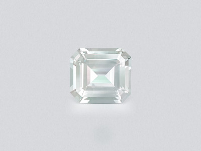 Kunzite light green octagon cut 9.74 carats, Pakistan photo