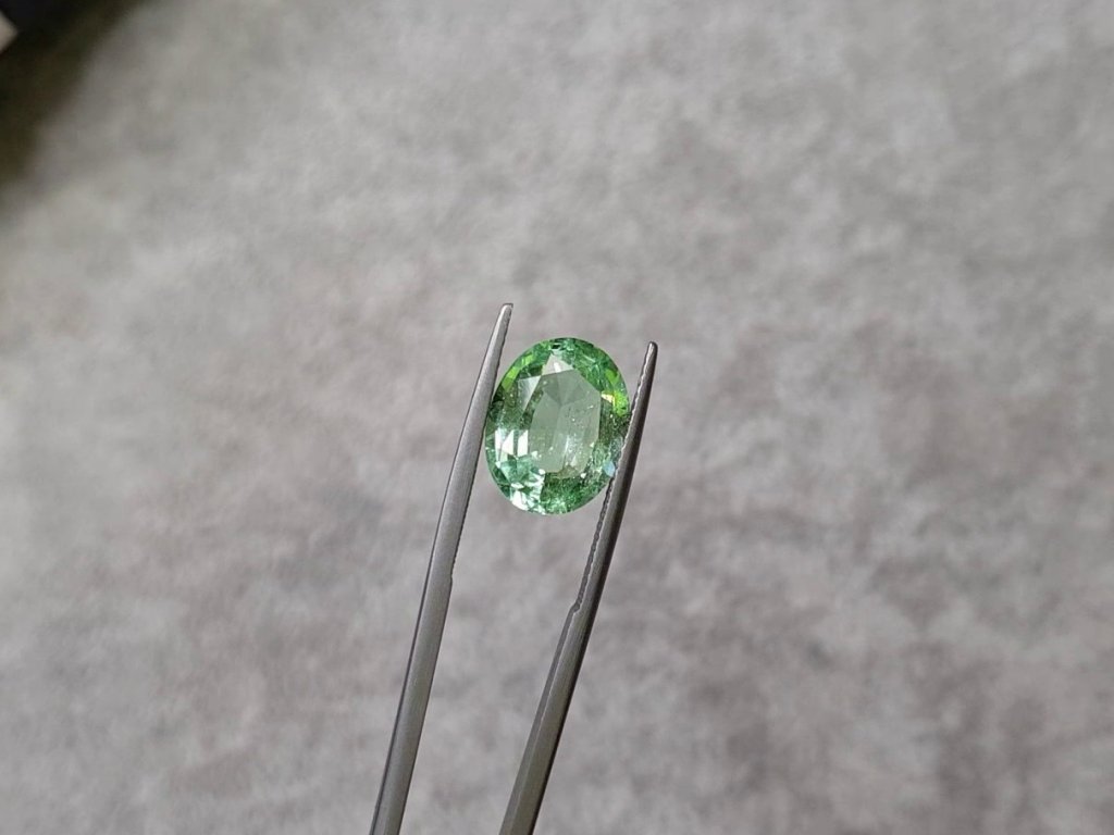Greenish blue Paraiba tourmaline from Mozambique, oval cut 5.30 ct Image №3