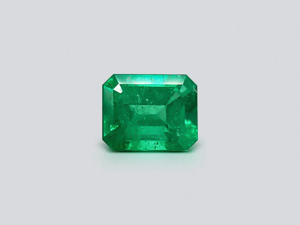 Intense emerald octagon shape 1.42 ct, Colombia Image №1