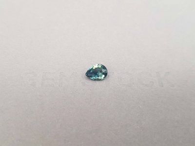 Pear cut bicolor sapphire 1.05 ct, Madagascar photo