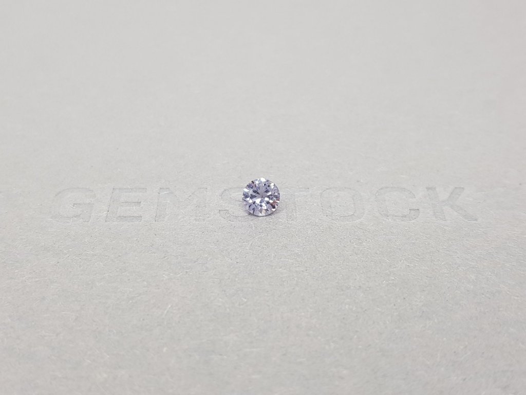 Round cut steel spinel 0.34 ct Image №1