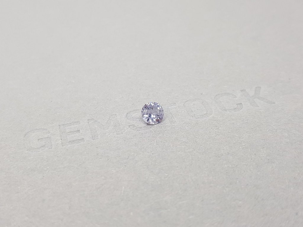 Round cut steel spinel 0.34 ct Image №2