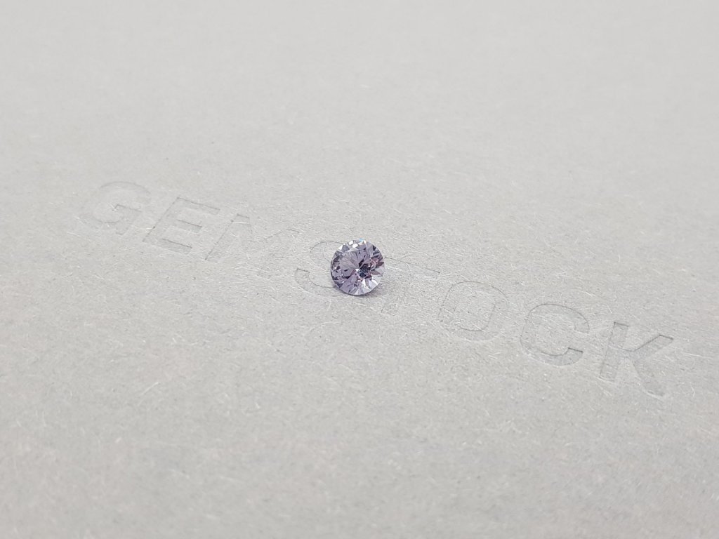 Round cut steel spinel 0.34 ct Image №3