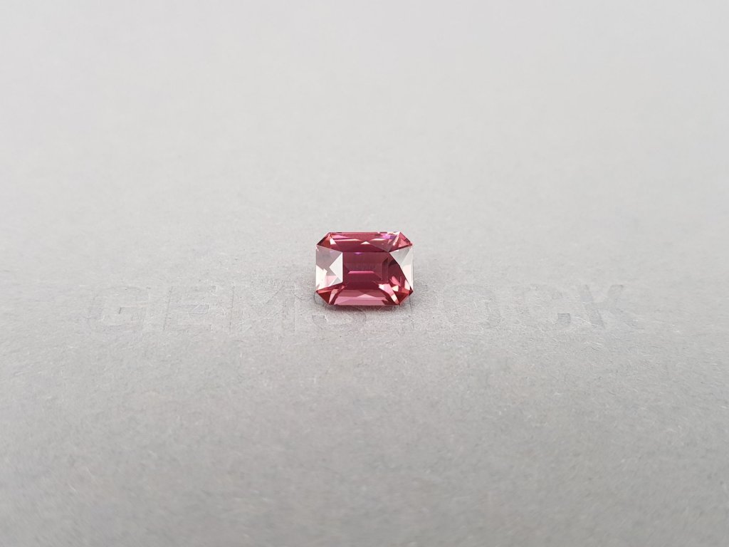 Intense pink rubellite tourmaline in octagon 2.84 ct Image №1
