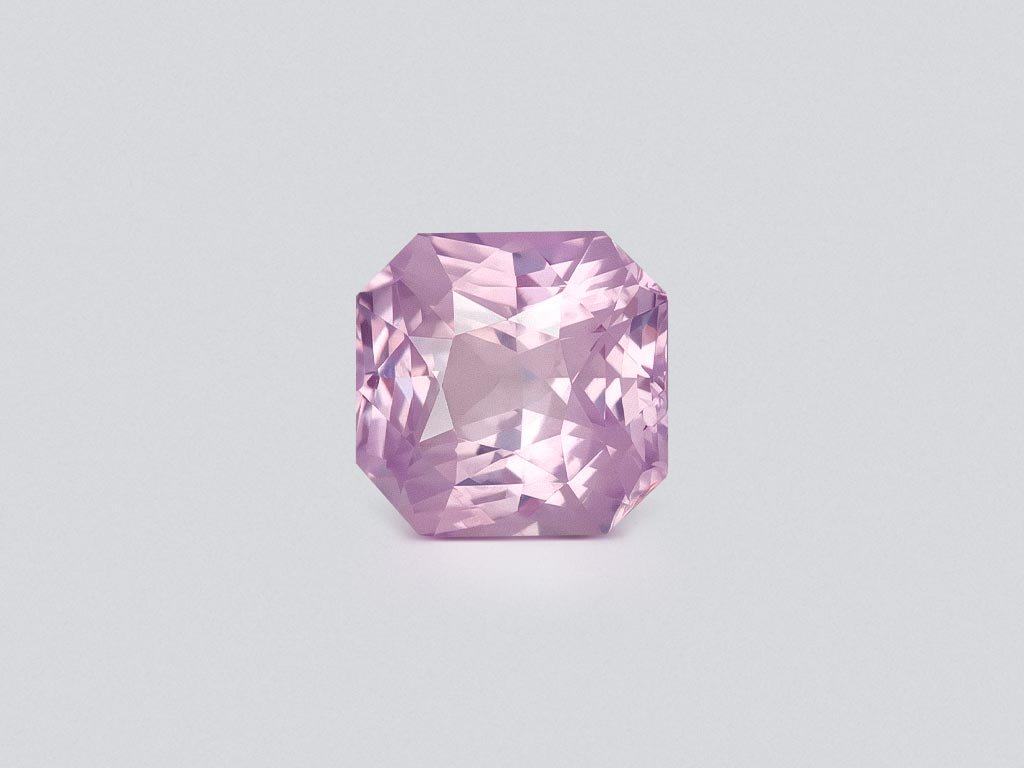Unheated Baby pink sapphire in radiant cut 1.65 carats, Sri Lanka Image №1