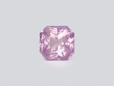 Unheated Baby pink sapphire in radiant cut 1.65 carats, Sri Lanka photo