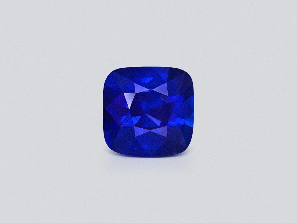 Royal Blue sapphire in cushion cut 1.27 carats, Sri Lanka Image №1