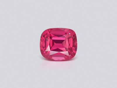 Spinel Mahenge Vivid pink cushion cut 2.64 carats, Tanzania photo
