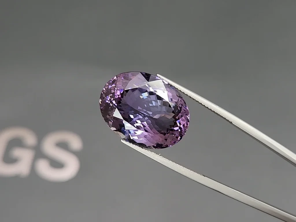 Unheated large oval cut tanzanite 25.58 carats, Tanzania Image №3