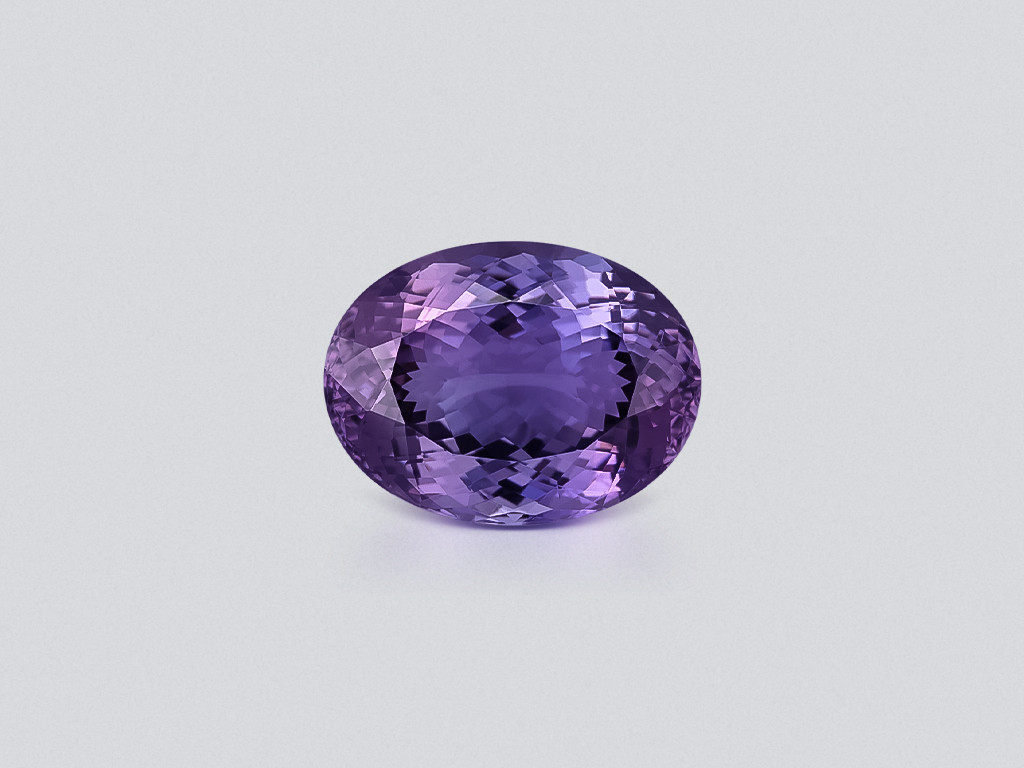 Unheated large oval cut tanzanite 25.58 carats, Tanzania Image №1