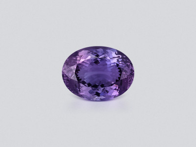 Unheated large oval cut tanzanite 25.58 carats, Tanzania photo