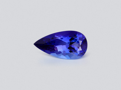 Tanzanite pear cut 7.78 carats, Tanzania photo