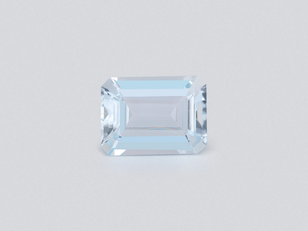 Aquamarine octagon cut 3.85 carats, Madagascar  Image №1