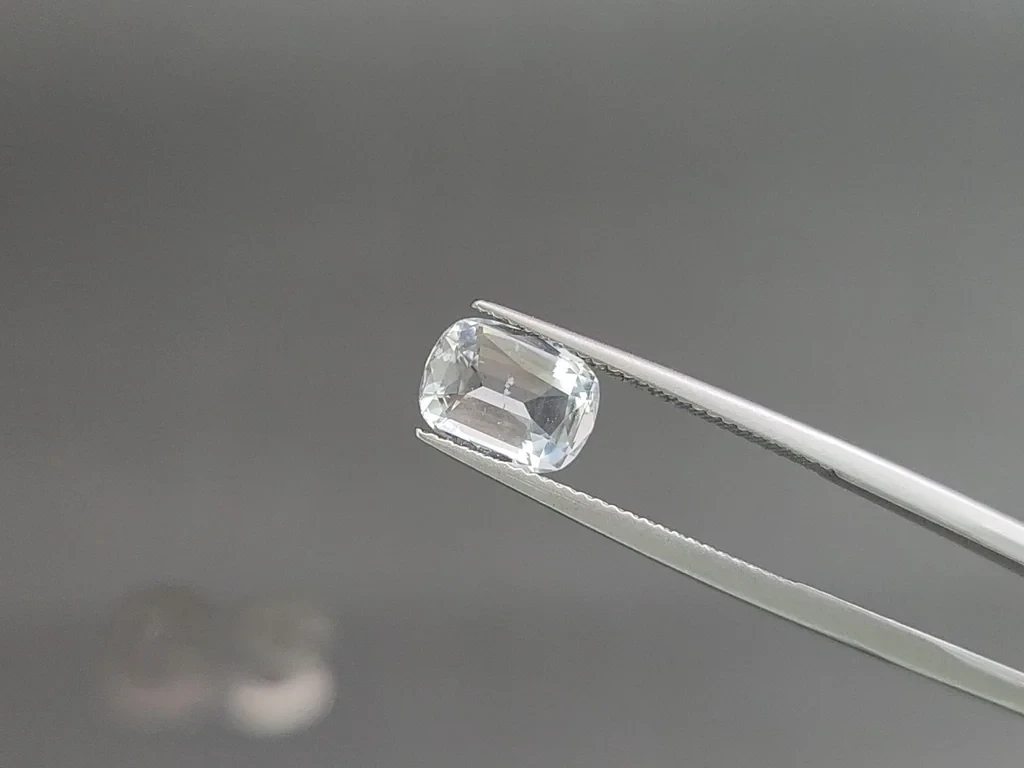 Set of aquamarines cushion cut 4.57 carats, Madagascar Image №3