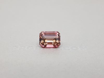 Cushion cut pink tourmaline 5.75 ct photo