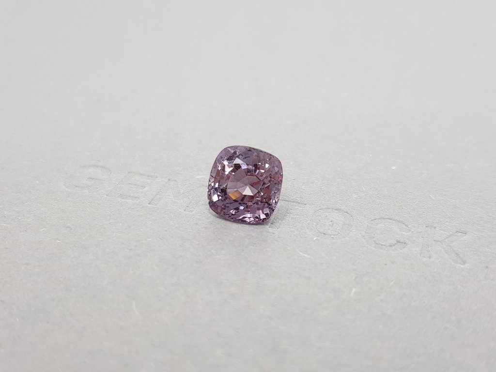 Ring with 4.50 ct lavender gray spinel and diamonds in 18k white gold Image №7