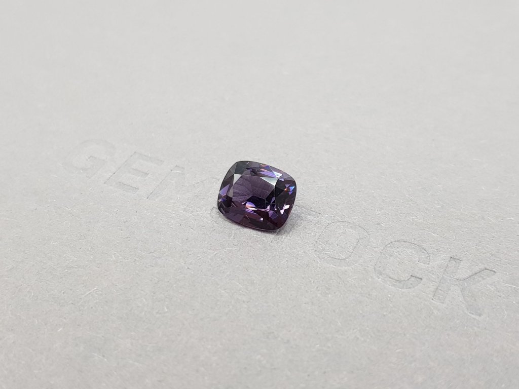 Cushion cut purple spinel 1.94 ct, Burma Image №3