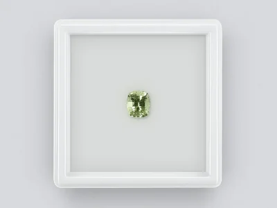 Cushion cut tourmaline 1.05 carats photo