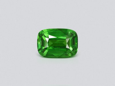 Vivid Green tsavorite garnet in cushion cut 1.37 carats, Tanzania photo