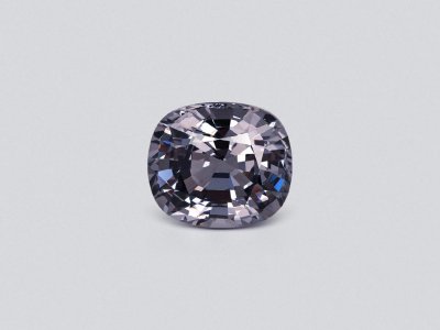 Grey Spinel cushion cut 4.38 carats, Burma photo