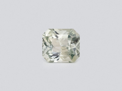 Unheated white sapphire radiant cut 2.51 carats, Sri Lanka photo