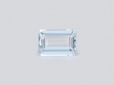 Aquamarine octagon cut 3.76 carats, Madagascar  photo