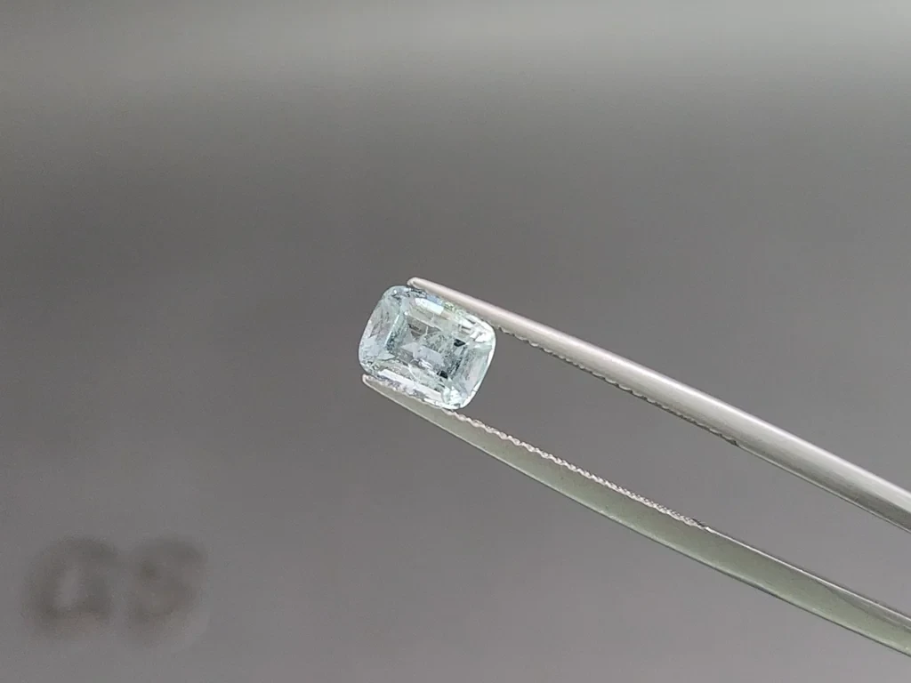 Set of aquamarines cushion-cut aquamarines 2.52 carats, Madagascar Image №3