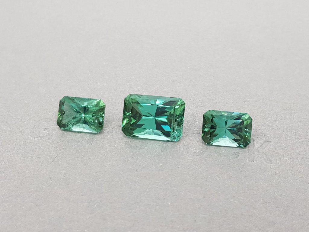 Verdelite set 12.08 ct Image №3