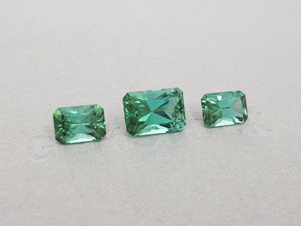 Verdelite set 12.08 ct Image №2